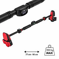 Hrazda do dverí s počítadlom a vodováhou HMS DD500