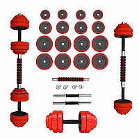 Liatinový činkový set HMS SGGX30 30 kg
