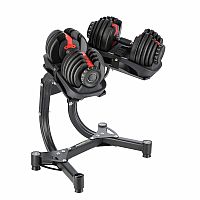 Súprava stojana HMS STR10 Pro a 2 ks variabilných činiek HMS SR52