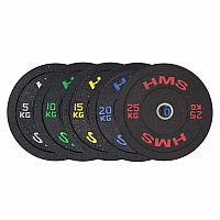 Olympijský bumper kotúč HMS HTBR 15 kg