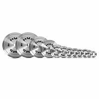 Oceľový olympijský kotúč HMS TOS100 10 kg