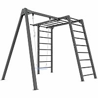 Oceľová konštrukcia na záhradnú hojdačku s preliezačkou / rebrinami MARBO MO-Z6