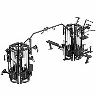 Multifunkčná posilňovacia veža UpForm UF-T004, 8 stanovíšť