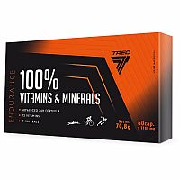 Multivitamíny Trec Endurance 100% Vitamins & Minerals - 60 kapsúl