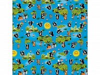 Baliaci papier Krtko modrý