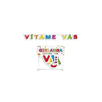 Papierová girlanda Vítame vás