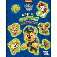 Dolep si svietiace samolepky Tlapková Patrola