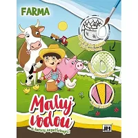 Maľuj vodou - omaľovánky Farma