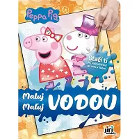 Maľuj vodou - omaľovánky malé Prasiatko Peppa