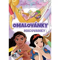Omaľovánky Disney Princezné A5