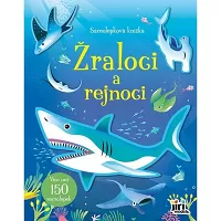 Samolepková knižka Žraloky a rejnoci