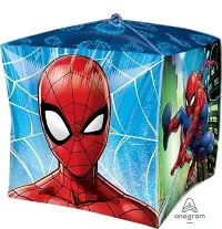 Fóliový balónik kocky Spiderman 38 cm