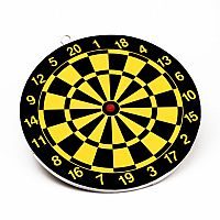 Acra terč na šípky 10" W3021DB, kovový rám, 2 šípky