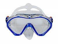 Šnorchlovací set 2 v 1, DETSKÝ, MODRÝ, obsahuje masku a šnorchel