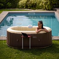 Vírivka EASE.ZONE oválna 2 miestna samonafukovacia vírivka