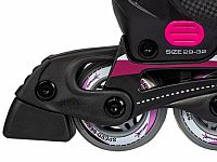 Muuwmi nastaviteľné detské inline korčule, ružové veľ. 29-32