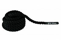 Posilňovacie lano čierne 9m x 38mm