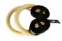 Gymnastické kruhy - drevené