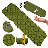 ACRA L140ZEL nafukovacia karimatka zelená 5cm