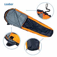 Acra múmiový spací vak Lonber 230 cm