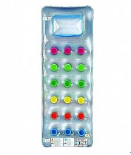 SunClub nafukovacie lehátko s 18 jamkami 173x63x18cm