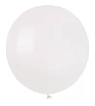 Balónik 48cm/19" #029 biely 25 ks