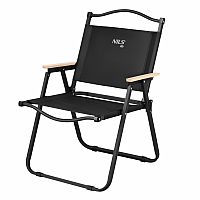 Skladacie kempingové kreslo NILS Camp NC4307 čierne