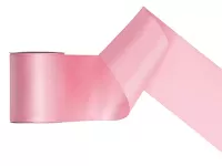 Saténová stuha ružová - 10 cm x 25 m