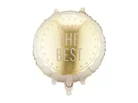 Fóliový balónik kruh - You Are The Best - 35 cm