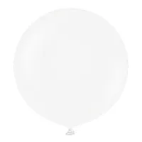 Dekoračný balónik biely 45 cm/18"