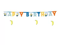 Narodeninový nápis Happy Birthday Mimoni 153 cm