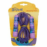 Švihadlo Stitch, fialové, dĺžka 240 cm