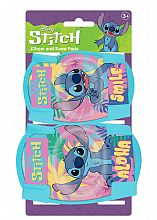 Chrániče lakťov a kolien Stitch, modré