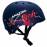 Športová helma Spiderman, modrá, M 52-56cm