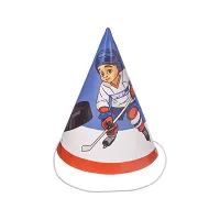 Papierové čiapočky Hokejový sen 6 ks
