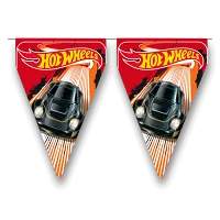 Vlajočková girlanda Hot Wheels 3m
