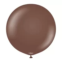 Dekoračný balónik čokoládovo hnedý 45 cm/18"