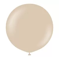 Dekoračný balónik svetlo hnedý 45 cm/18"