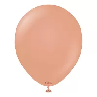 Dekoračný balónik hnedo ružový 30 cm/12"