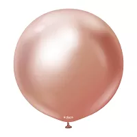 Dekorační chromový balonek rose gold 45 cm/18"
