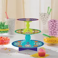 Papierový stojan na muffiny Day of the Dead