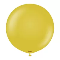 Dekorační balonek hořčicově žlutý 90 cm/36"