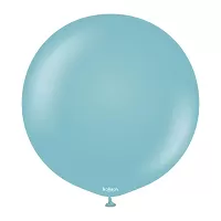 Dekorační retro balonek modrý 60 cm/24"