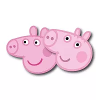 Papírové masky Prasátko Peppa 6 ks