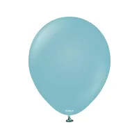 Dekorační retro balonek modrý 13 cm/5"