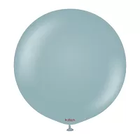Dekorační retro balonek modrošedý 60 cm/24"