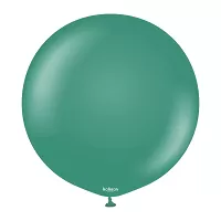 Dekorační retro balonek zelený 90 cm/36"