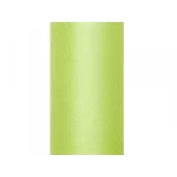 Tyl dekoračný svetlo zelený 30 cm x 9 m