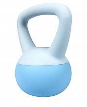 ACRA Soft PVC Kettlebell 3 kg, modrý - 3