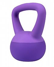 ACRA Soft PVC Kettlebell 3 kg, modrý - 2